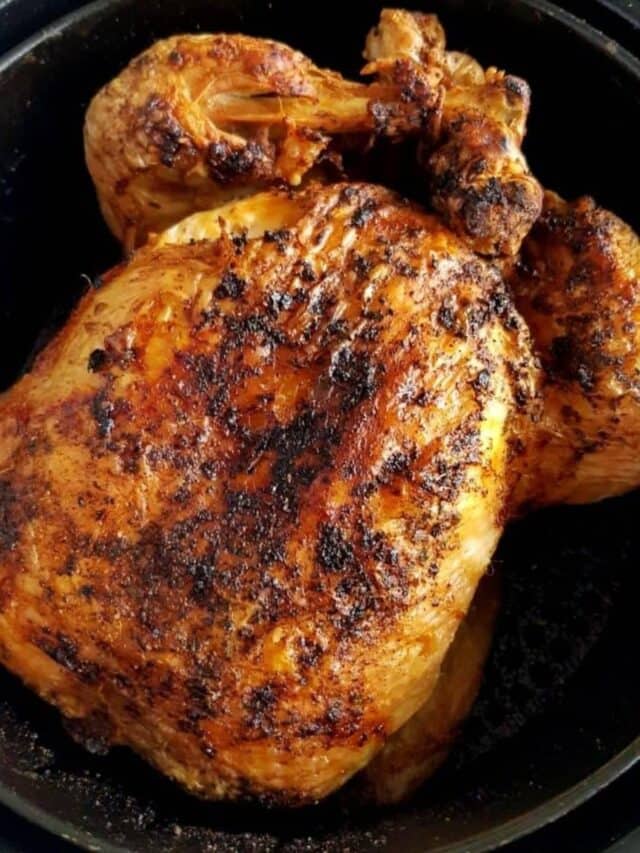 Air Fryer Chicken Thighs - Hint of Healthy