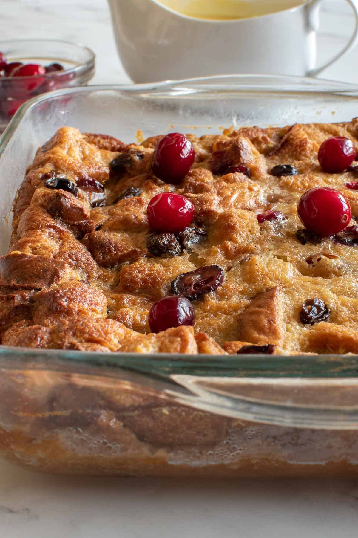 Eggnog Bread Pudding Recipe Hint of Healthy