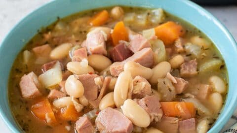 Instant pot ham and canned online beans